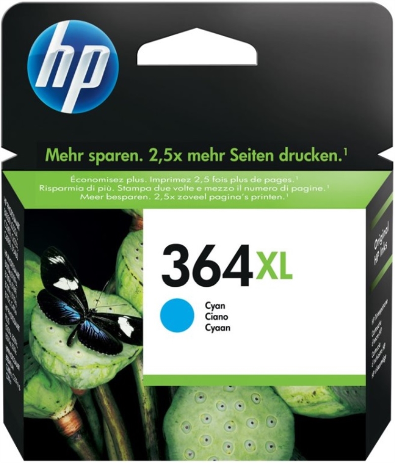 HEWLETT PACKARD Cartuccia originale HP InkJet 364XL (CB323EE) ciano